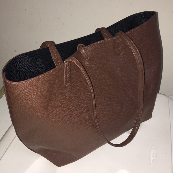 NEW BCBG BROWN TOTE BAG - Picture 3 of 7